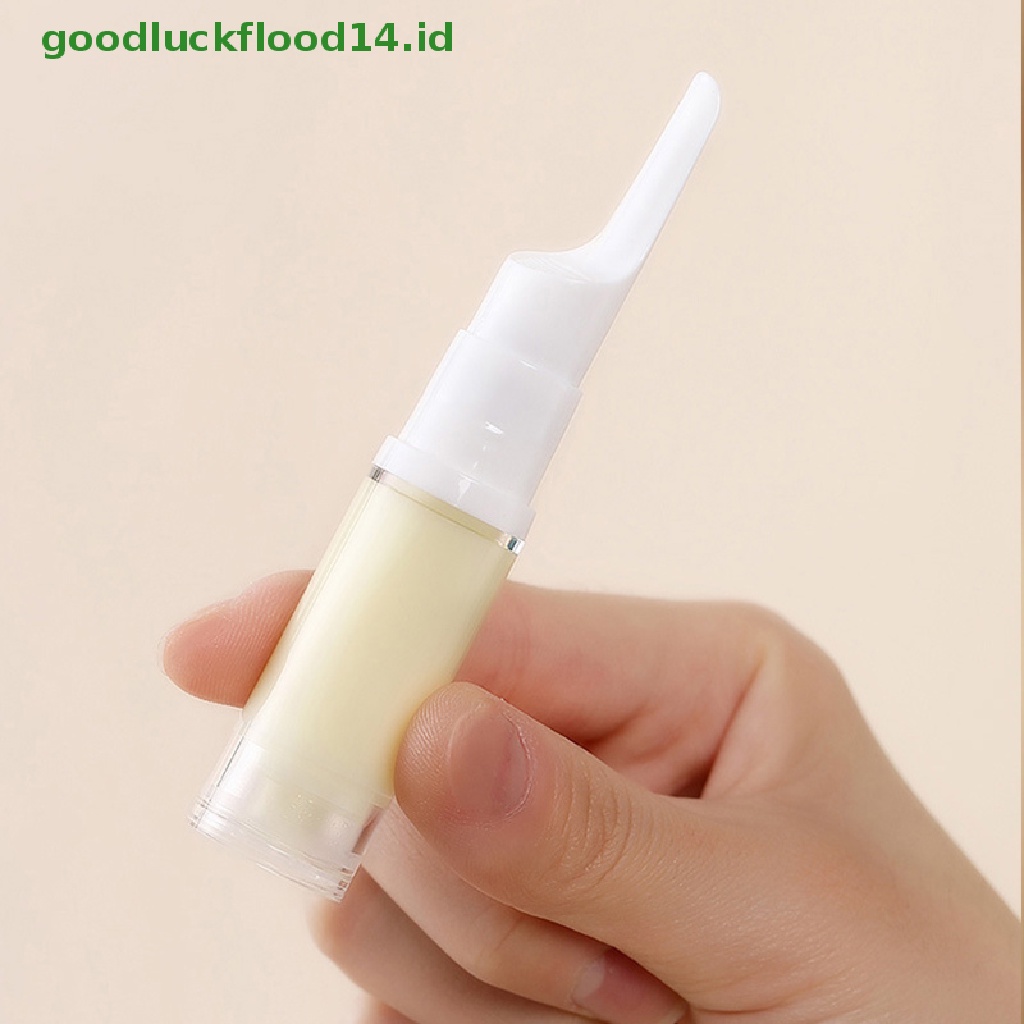 [GOOGFOUR] 5ml Botol Pompa Vakum Airless Kosong Travel Size Dispenser Wadah Isi Ulang [TOP]