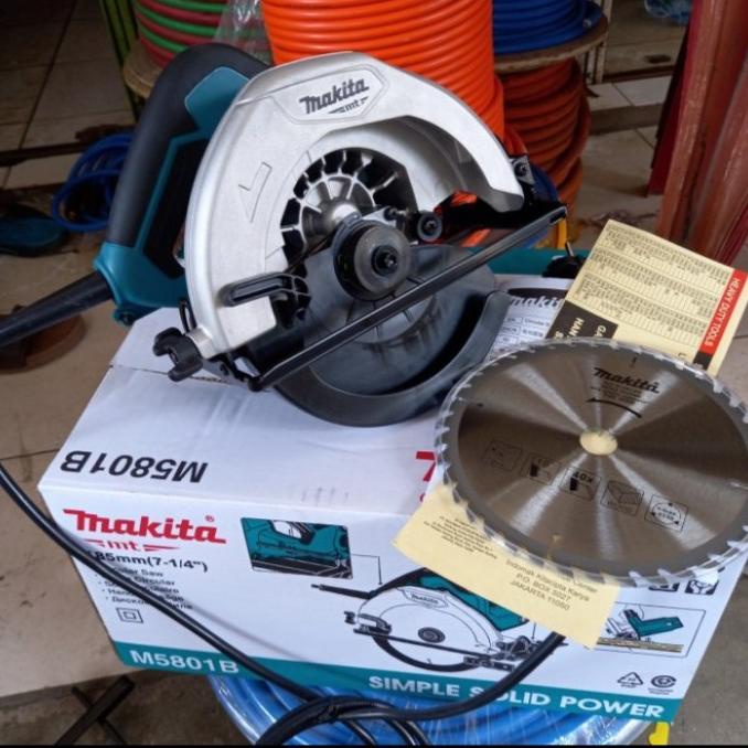 CIRCULAR SAW MAKITA 7 INCH MESIN GERGAJI TRIPLEK KAYU CIRCLE SERKEL ricky87 Berkualitas