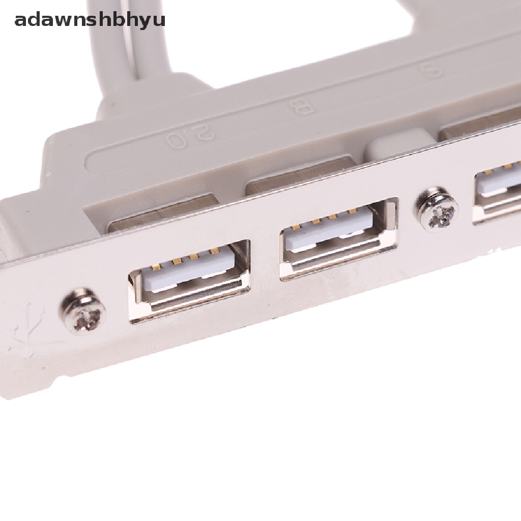 Kabel Ekstensi Header MainBoard adawnshbhyu 4port USB 2.0 Ke 9pin Untuk PC Panel ID