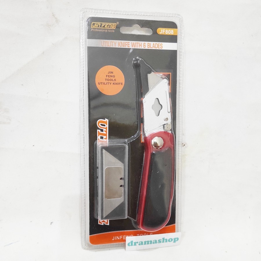 Pisau Cutter cuter Kater Lipat Foldable utility Knife Serba Guna