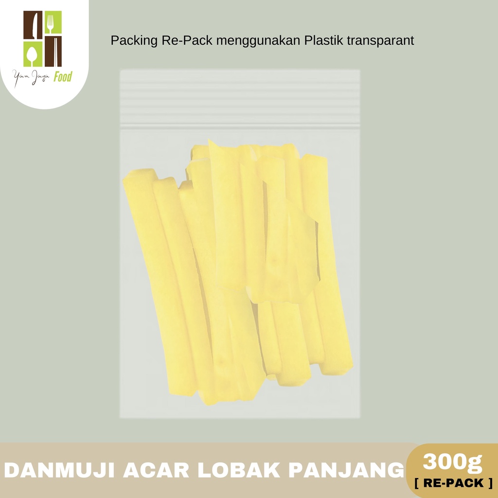 DanMuji Acar Lobak Untuk Kimbab Pickled Radish [1.5kg/300g ( Repack)]