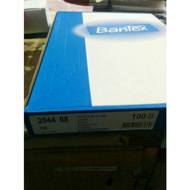 

[OFFICE] BANTEX 2044 PER LEMBAR PP POCKET SHEET PROTECTOR FOLIO