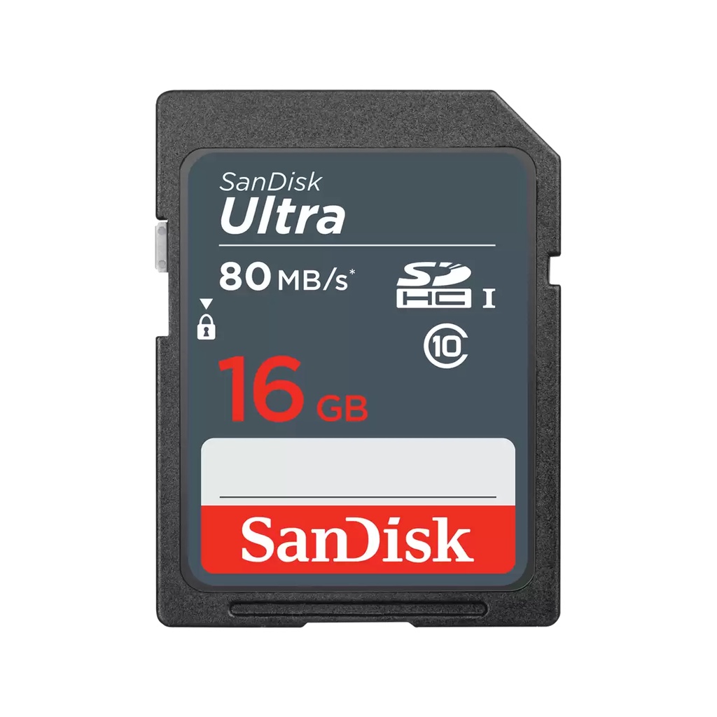 SD Card SanDisk Ultra SDHC 16GB 80MB/s (SDSDUNS-016G-GN3IN)