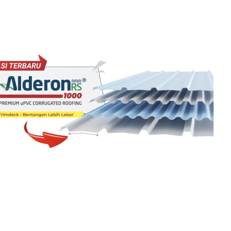 Model Baru Atap Alderon RS Trimdek 1000 pnjg 4.00 Meter - Alderon RS 1000$