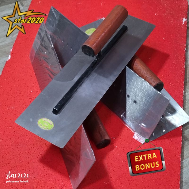 raskam super 35cm plat  baja putih