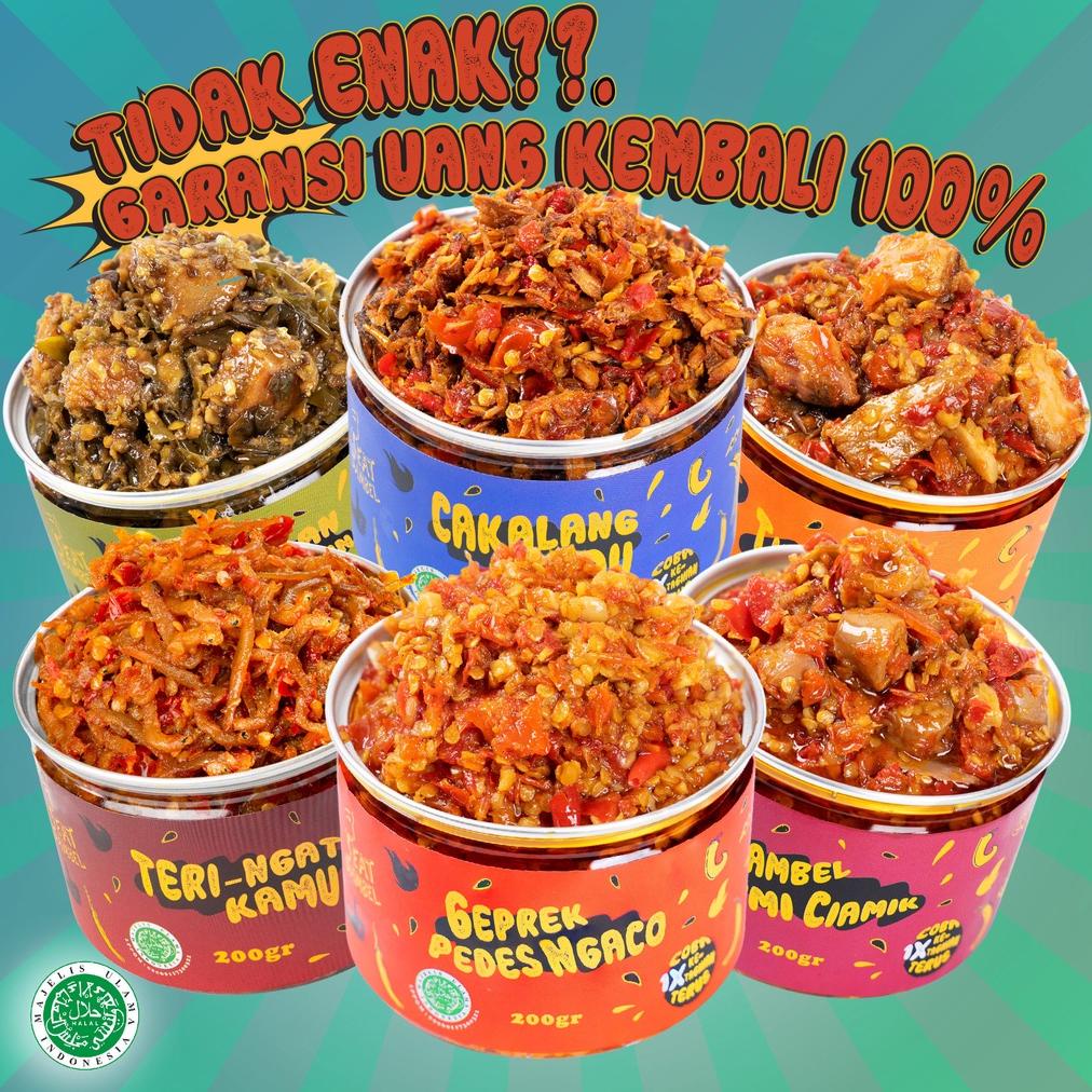 

[BAYAR DITEMPAT] Eat Sambel - SEMUA VARIAN RASA (BEST SELLER!!!)