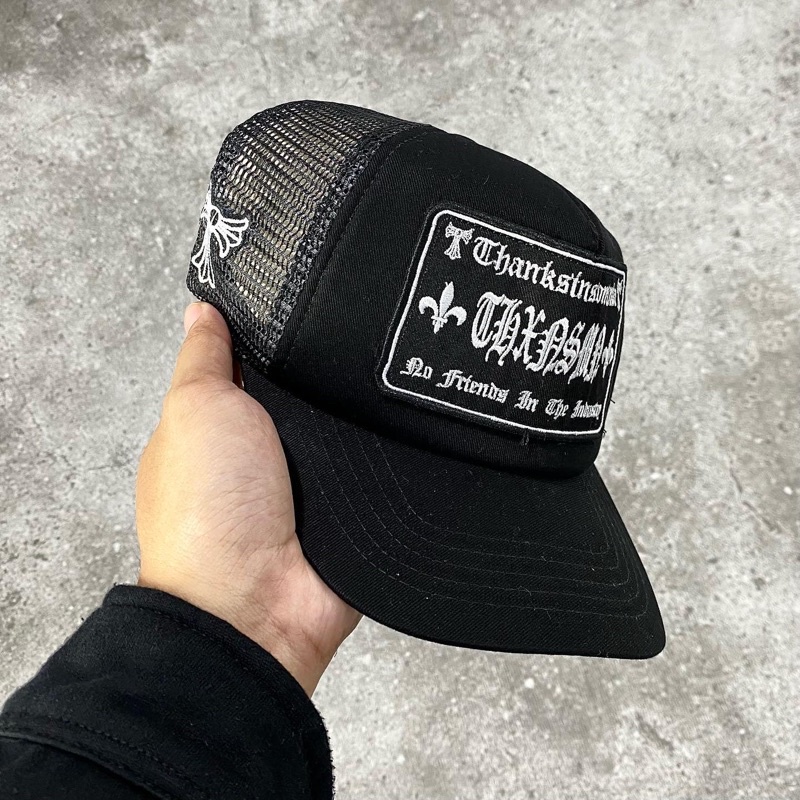Thanksinsomnia Tricera V3 All Black Trucker Hat