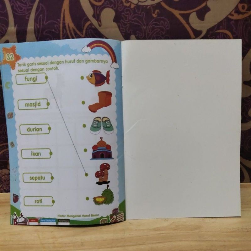 Buku anak tk &amp; paud pintar megenal huruf besar