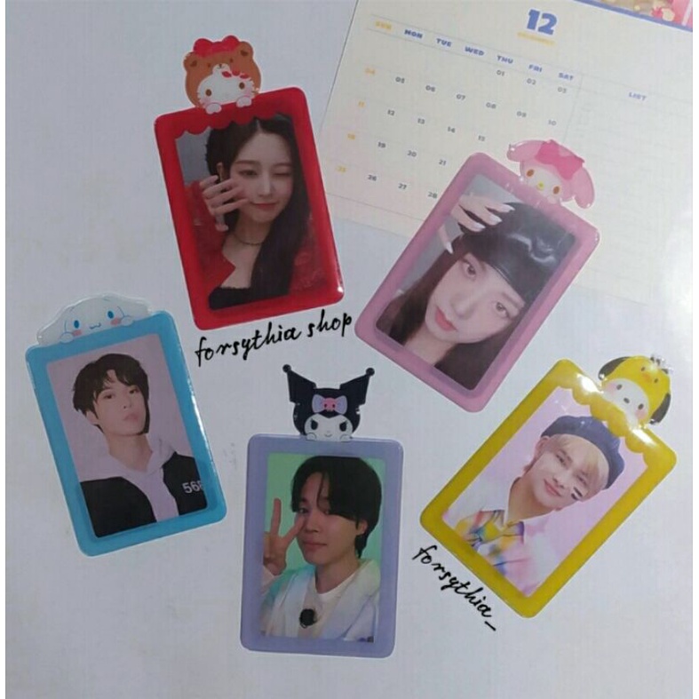 [READY] Card holder id card photocard kartu name tag tempat penyimpanan cahol