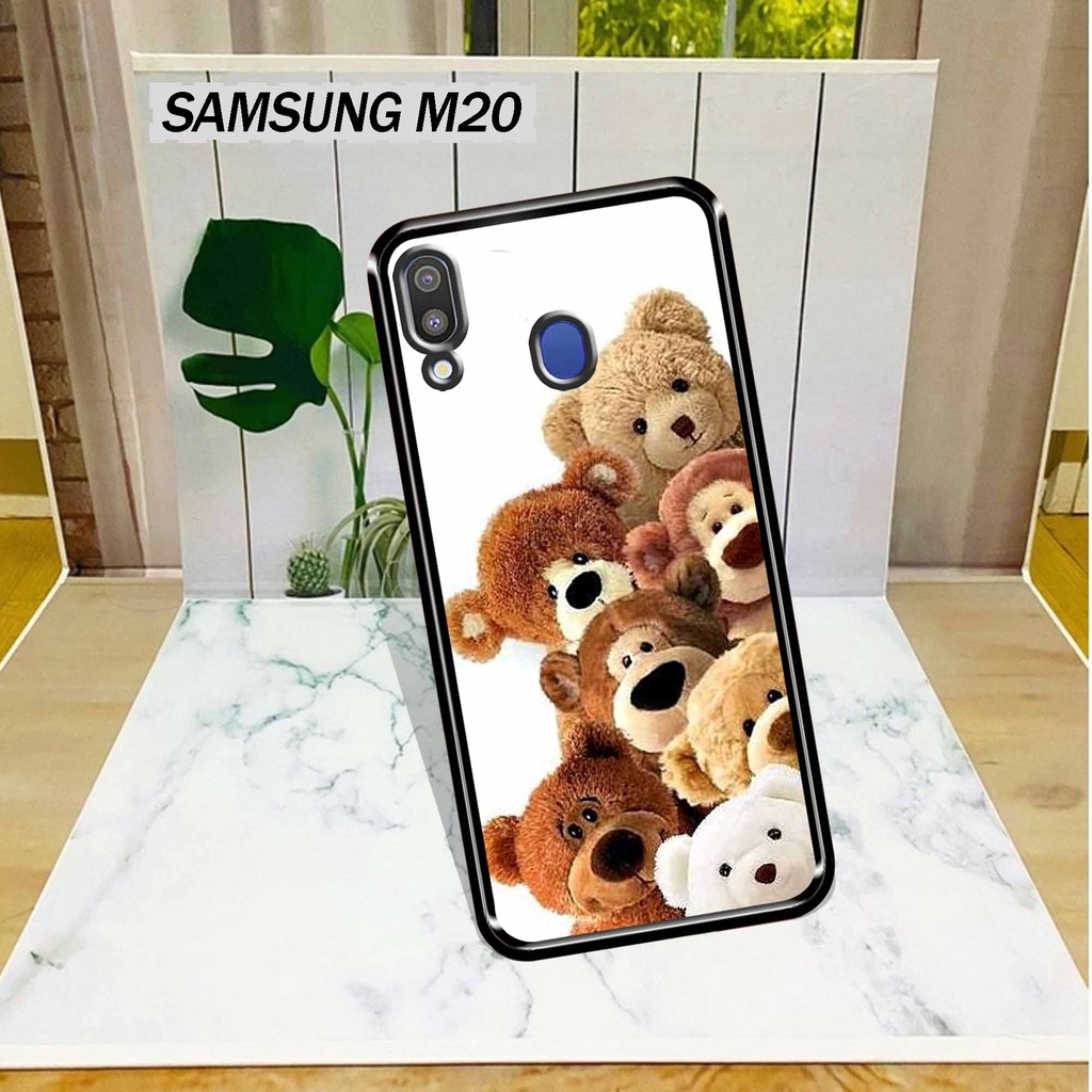 Case Hp Samsung M20 - Case Samsung M20 Terbaru Sukses Case - Case Kaca M20 - Soft Case Samsung M20 -