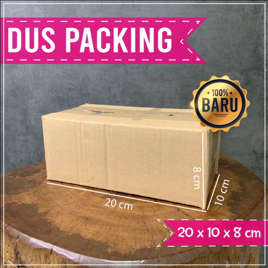 

Kardus Packing 20x10x8 Dus Packing Box Kardus Polos Kardus Coklat Polos