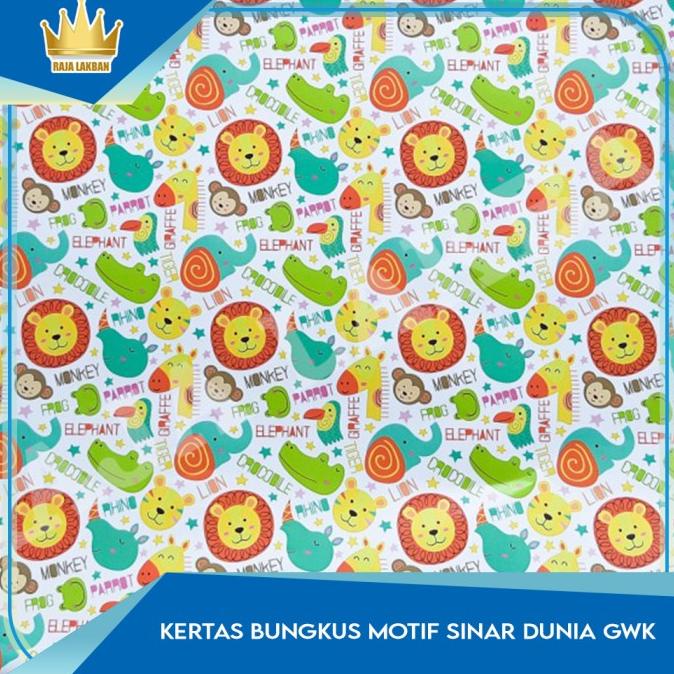 

Kertas Kado SIDU / Kertas Bungkus Motif SINAR DUNIA GWK