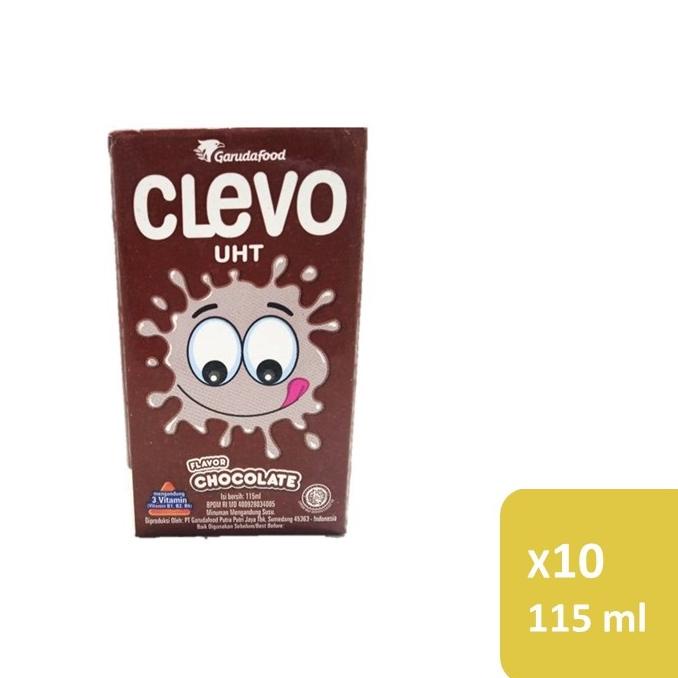 

Gcu33 Clevo Susu UHT Rasa Coklat 115ml x10 ,.,.,.,.,.,