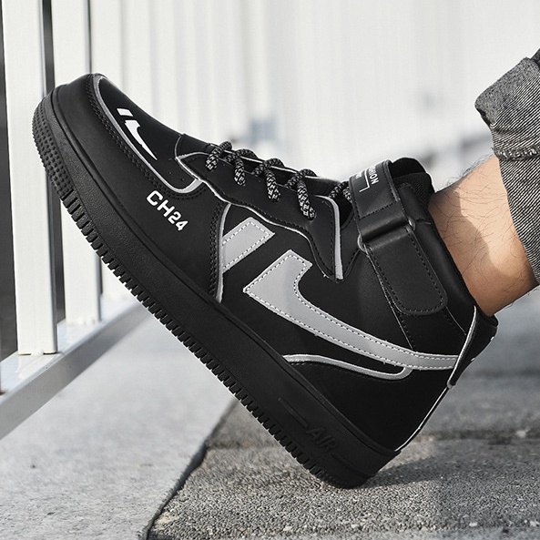 TBIG [COD] Sepatu Sneakers Pria CH24BOOT Sepatu Import Pria Sekolah Kuliah Kerja