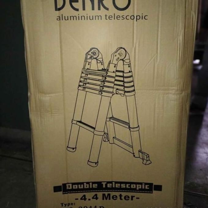 Tangga Lipat Double Teleskopik 4,4 Meter