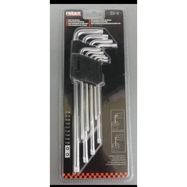 Kunci bintang set L finder