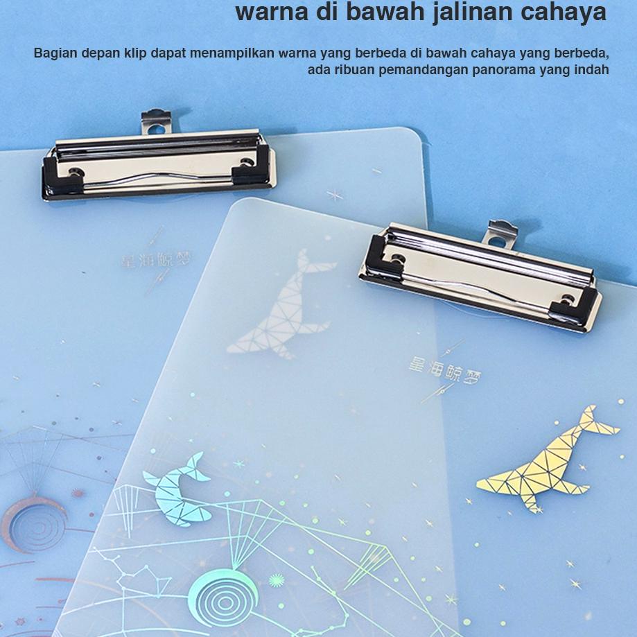 

[PRODUK 99SC9] Deli Vertical Clipboard Papan Jalan A4 72603 IB0