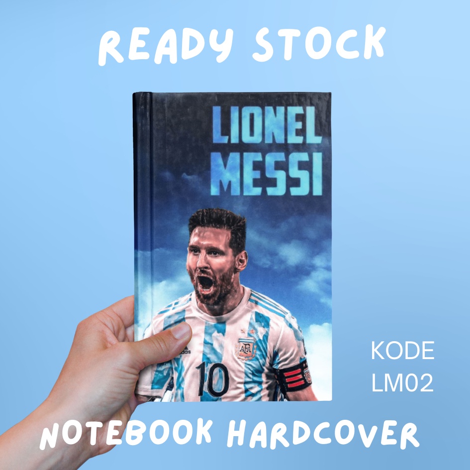 

BUKU NOTEBOOK LIONEL MESSI/ BUKU SEKOLAH/ BUKU CATATAN/ BUKU LIONEL MESSI KODE LM 02