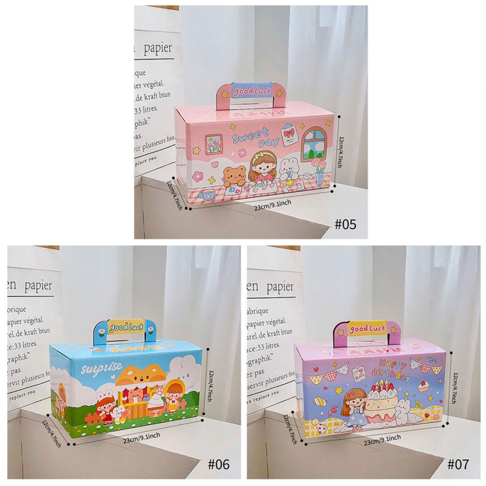 Timekey Kreatif Indah Natal Buta Kotak Beruntung Tahun Baru Kejutan Siswa DIY Scrapbook Stiker Notebook Gel Pena Mainan Set F8N1