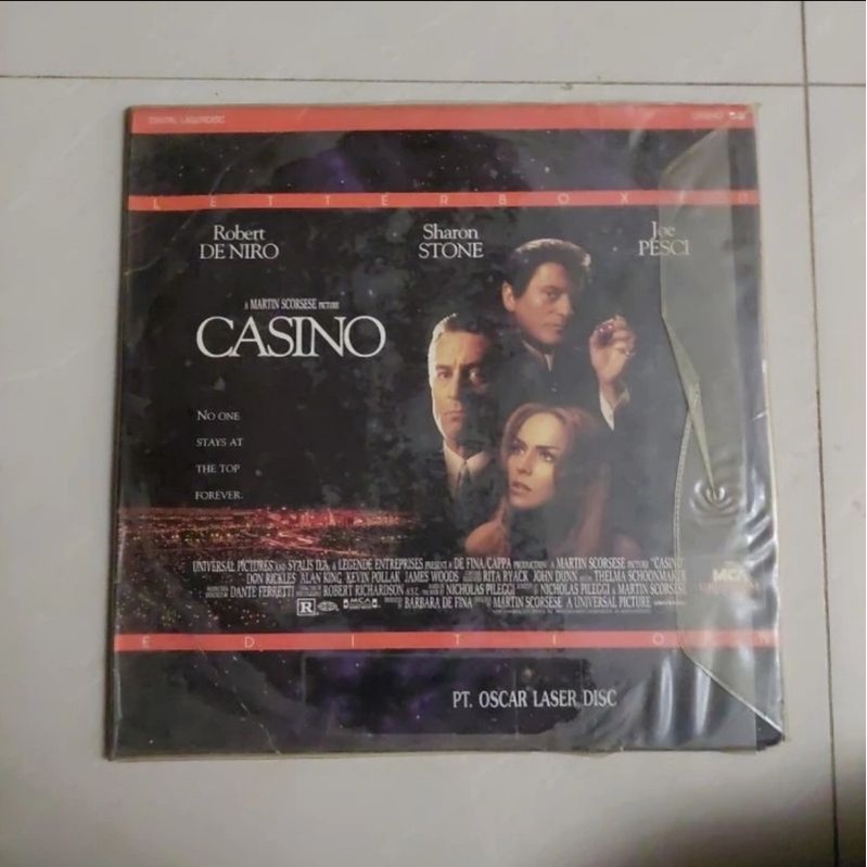 Kaset Laser 2 disc Casino