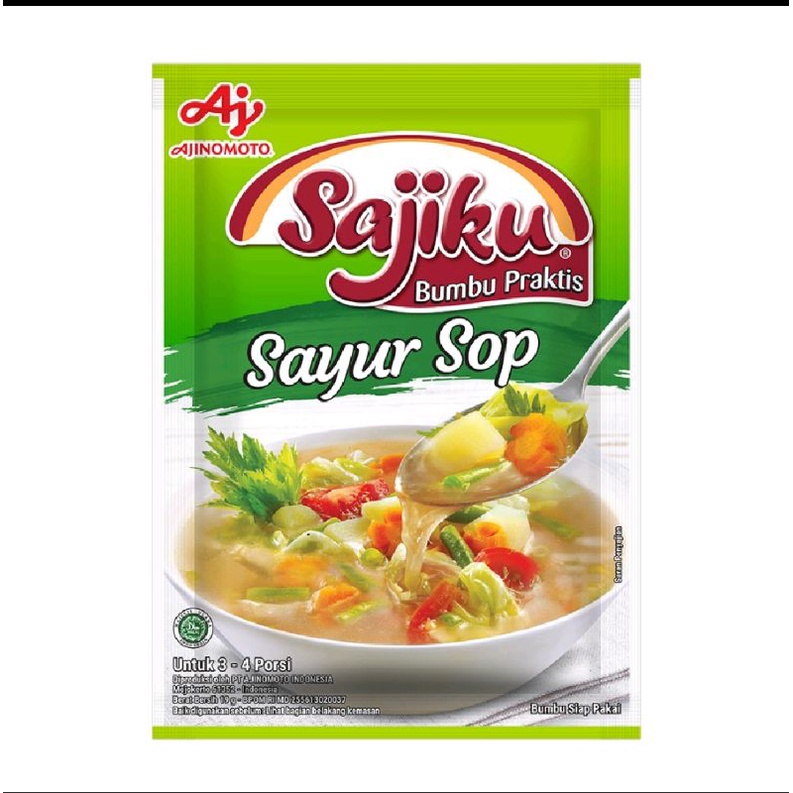 

Sajiku Sayur SOP 19g (5 pcs) Bumbu Praktis