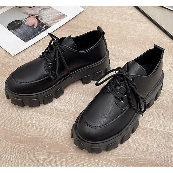 TBIG [COD] Sepatu Sneakers Import Shoes LOAFFERR Wanita Sepatu Korea Style Sekolah Kuliah