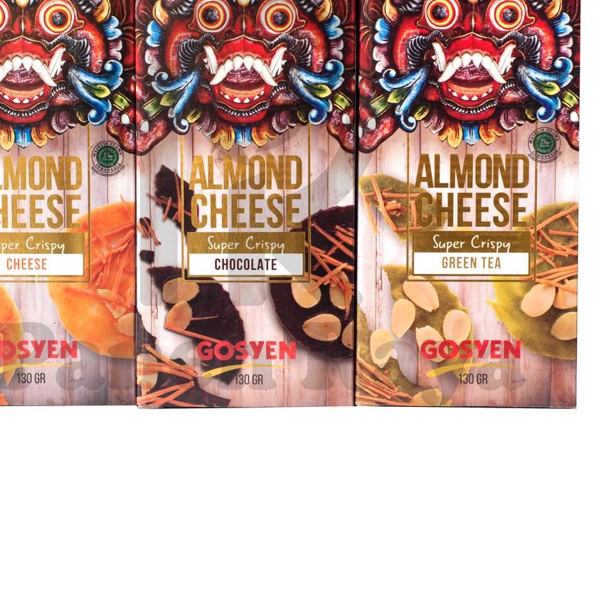 

limited STOCK!Almond Crispy Cheese Camilan Cemilan Snack Surabaya Aneka Rasa Gosyen|SQ7