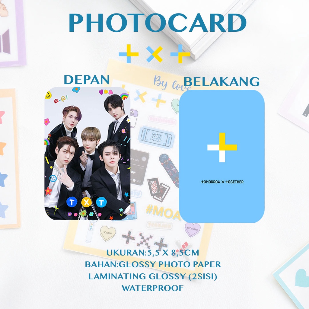 (READY STOCK) TXT/TOMORROWXTOGETHER/PHOTOCARD DECO FULL MEMBER/SOOBIN/YEOJUN/HUENINGKAI/TAEHYUN/BEOMGYU/KPOP/HYBE