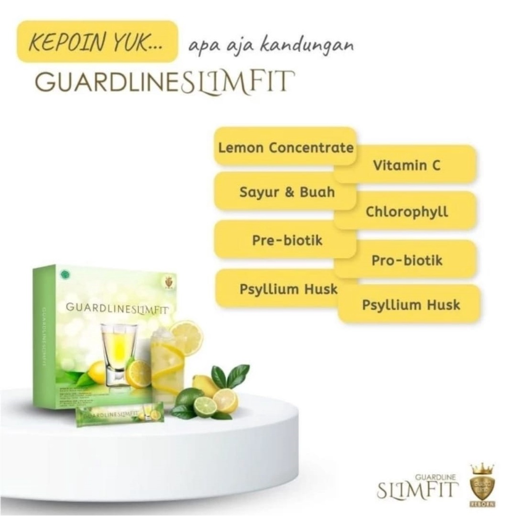 Guardline Slimfit / Minuman Fiber Serat Detox Dan Diet Slim Fit