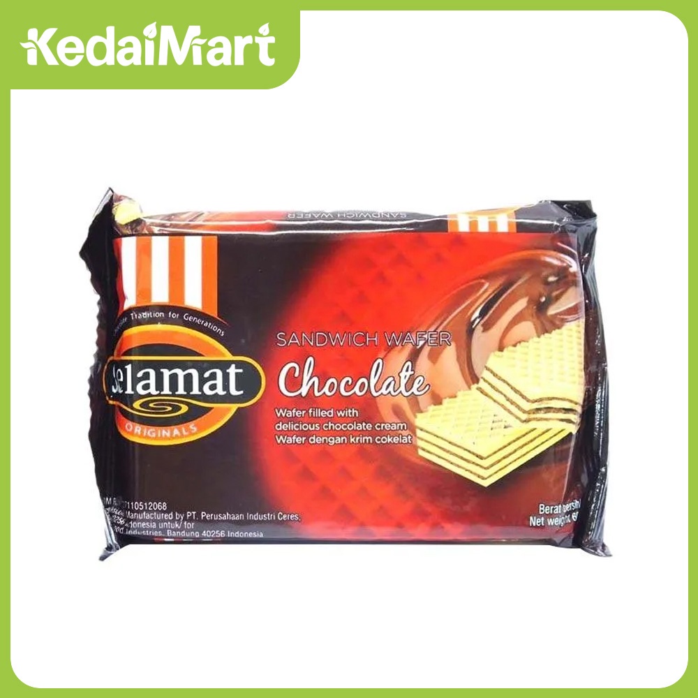 

Selamat Wafer Double Chocolate 60 Gram