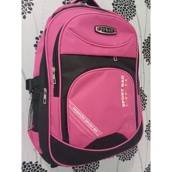 Tas Ransel Pria Wanita Tas Sekolah SD SMP SMA Tas Punggung Backpack Sport