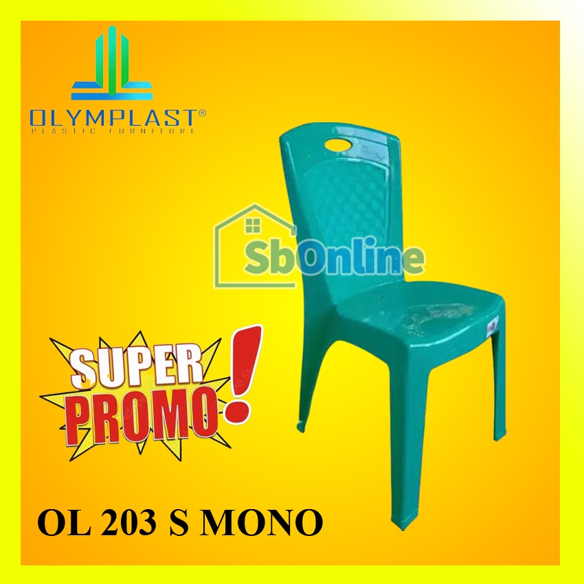 Kursi Plastik Olymplast  OL 203 S MONO