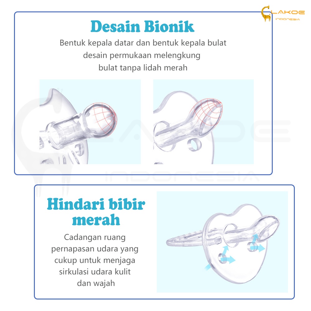 kompeng bayi silikon Dot Empeng bayi bpa free baby pacifier