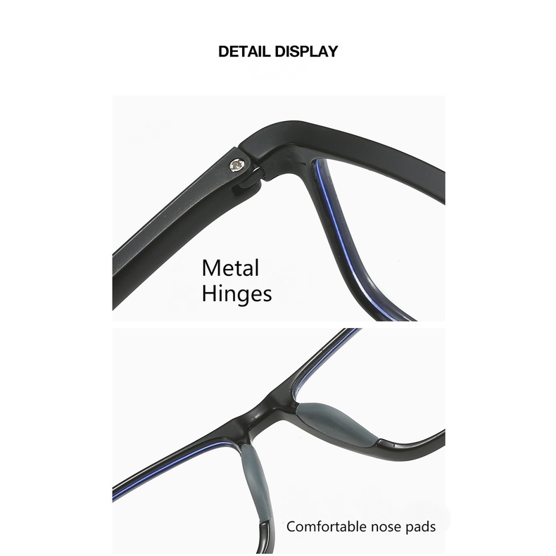 Tr90 Kacamata Photochromic Blue Light Blocking Untuk Pria Dan Wanita