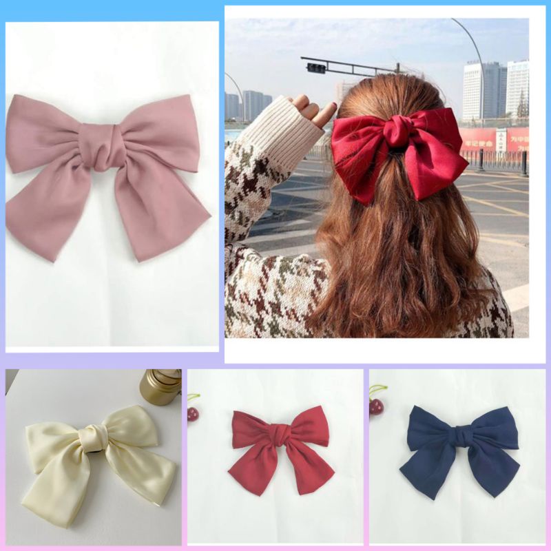 JEPIT PITA IMPOR JEPIT RAMBUT PITA BESAR KOREA JEPIT PITA RIBBON KOREA