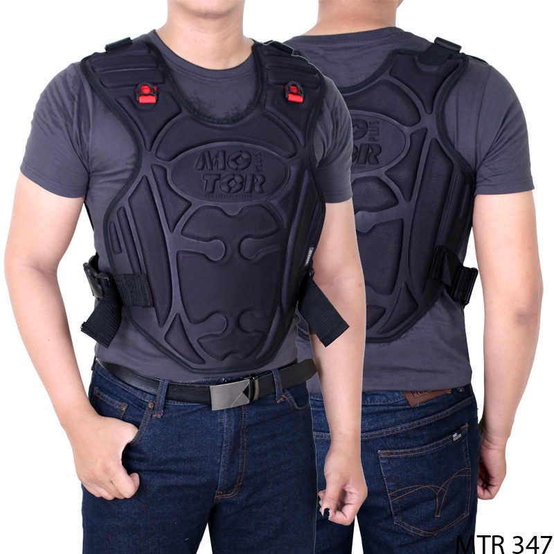 Vest Rompi Alas Dada Tahan Angin Bikers Motor Single - MTR 661