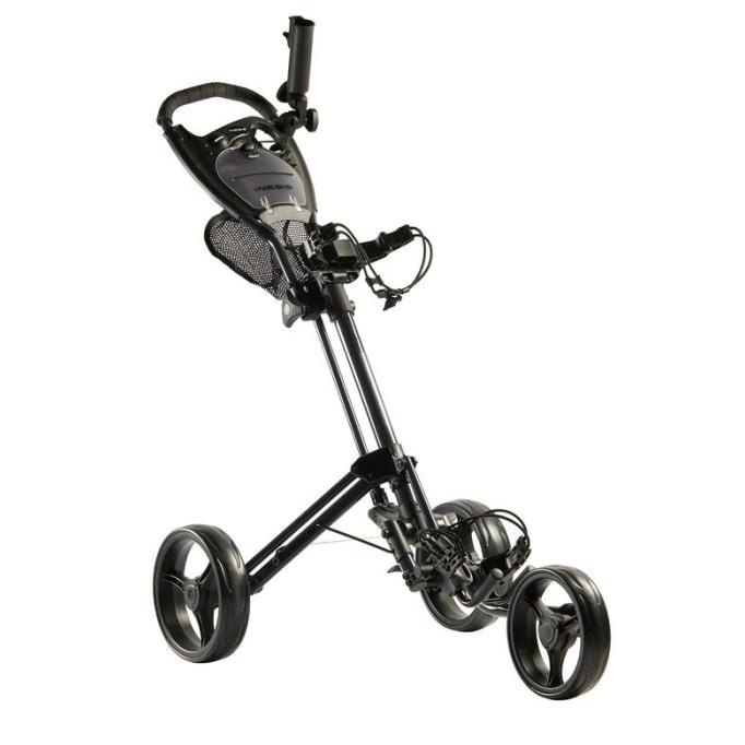 Troli Golf INESIS Trolley 3 Roda Memudahkan Pemain Golf bawa Tas Golf