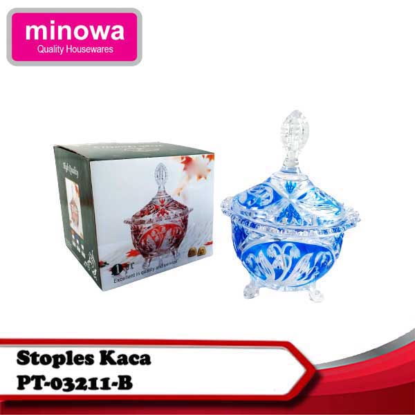Minowa Stoples Kaca / stoples kaki/ stoples kristal / stoples pajangan 3211B