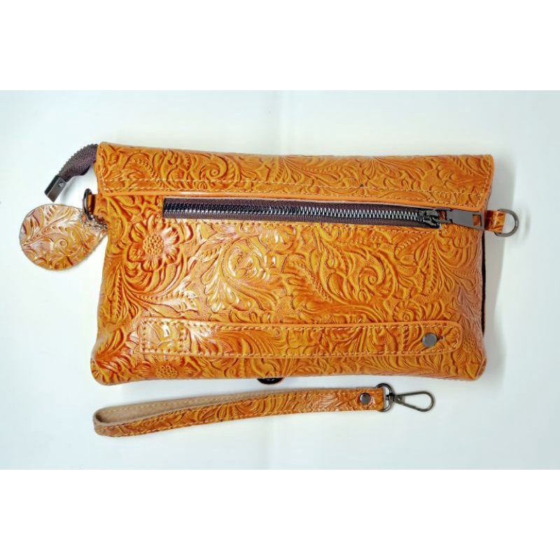 Clutch Bag Pria Kulit Asli Grammer