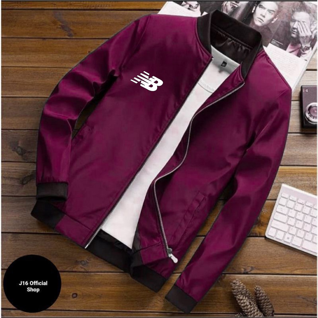 Jaket Bomber Pria Premium Jaket Distro Parasut Tebal SEMI WATERPROOF