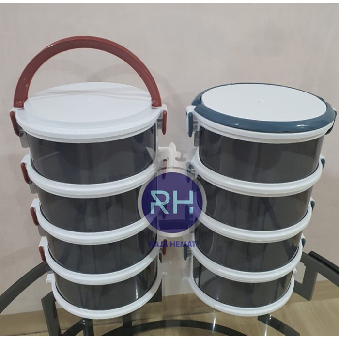 Tud Tudung Saji Rantang 4 Susun Elco- Food Storage 4 Susun Serbaguna