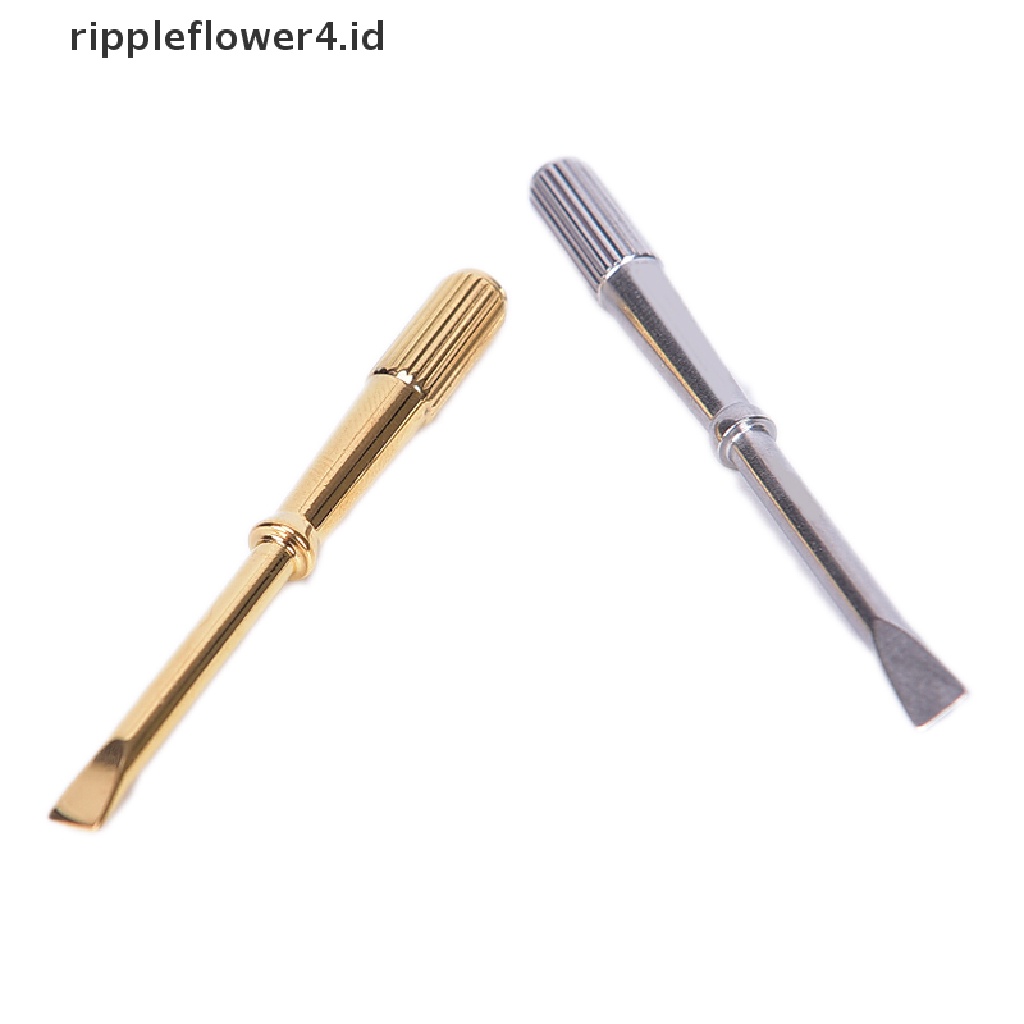 {rippleflower4.id} Obeng Mini Bahan Titanium Steel Untuk Love Gelang-Rose Gold/Gold/Silver~