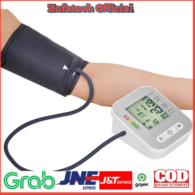 TaffOmicron Tensimeter Digital Ukur Tekanan Darah Blood Pressure Voice - OMHR68XX