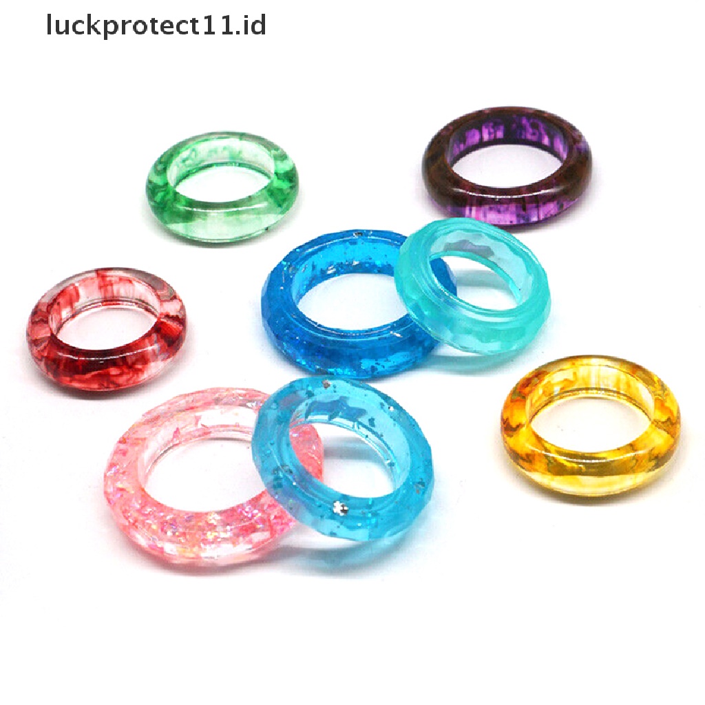 /Fashion Hot// Fashion// 14lubang Cincin Silikon Cetakan Perhiasan Liontin Membuat Epoxy Resin Cetakan Alat DIY.