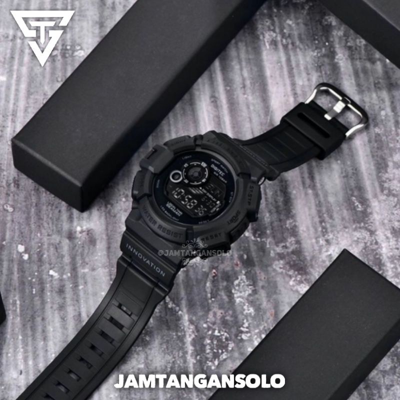 JAM TANGAN PRIA DIGITEC SEAMAN ORIGINAL DIGITAL  LED KALENDER WATER RESIST 10 ATM DIVING BERENANG ME