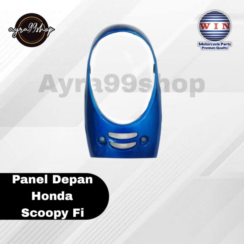 PANEL DASI COVER DADA MOTOR  COVER DEPAN HONDA SCOOPY FI K16 MERK WIN