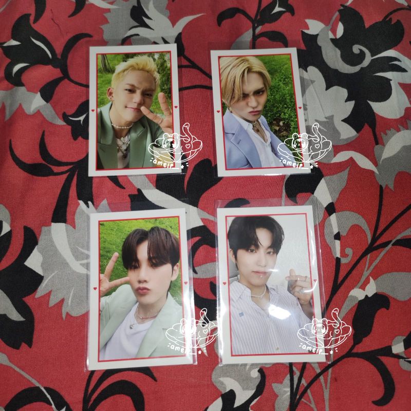 PHOTOCARD TREASURE HYUNSUK YOSHI JUNKYU JEONGWOO RPC MAGAZINE ANNIVERSARY