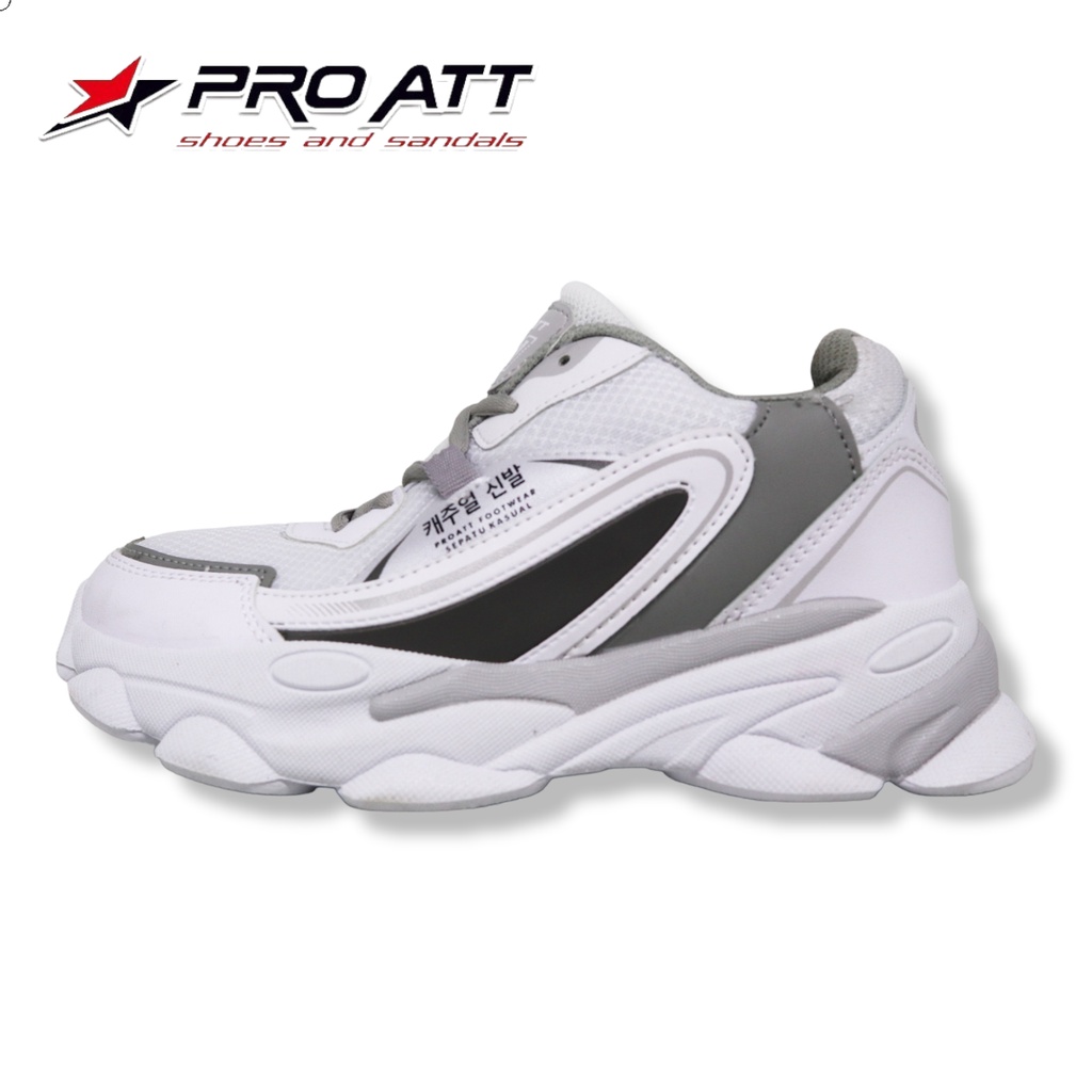 Jual PRO ATT LBX 30 SEPATU OLAHRAGA SEPATU LARI WANITA WARNA PUTIH ABU ...