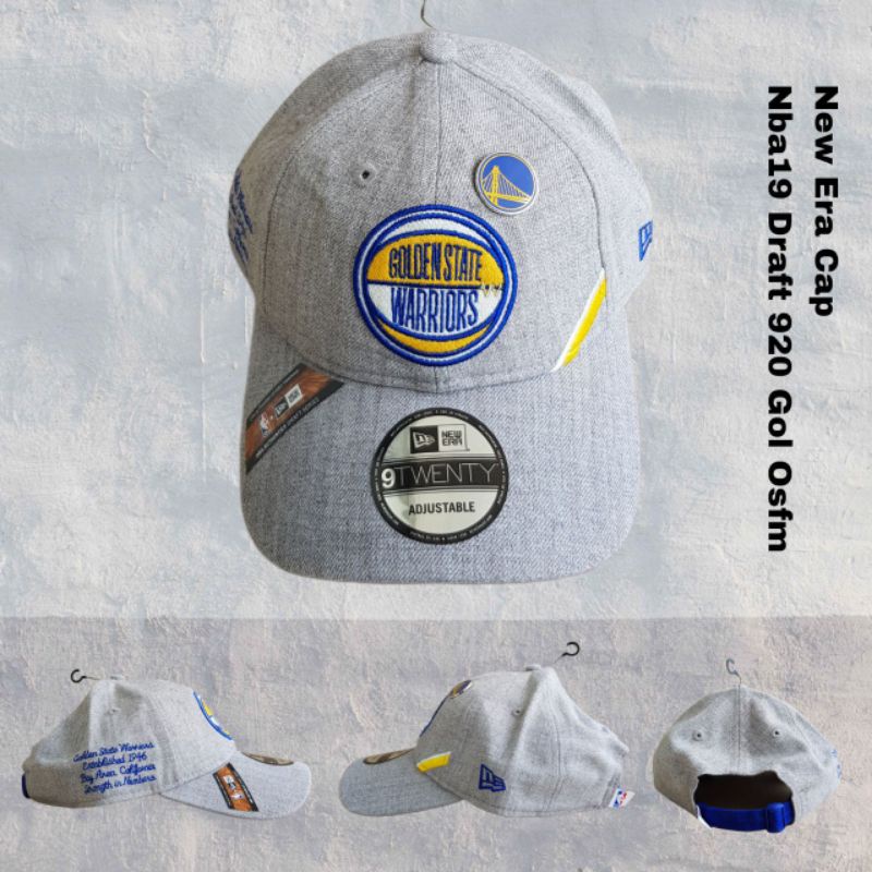 TOPI NEW ERA ORIGINAL GOLDEN STATE WARRIORS ABU