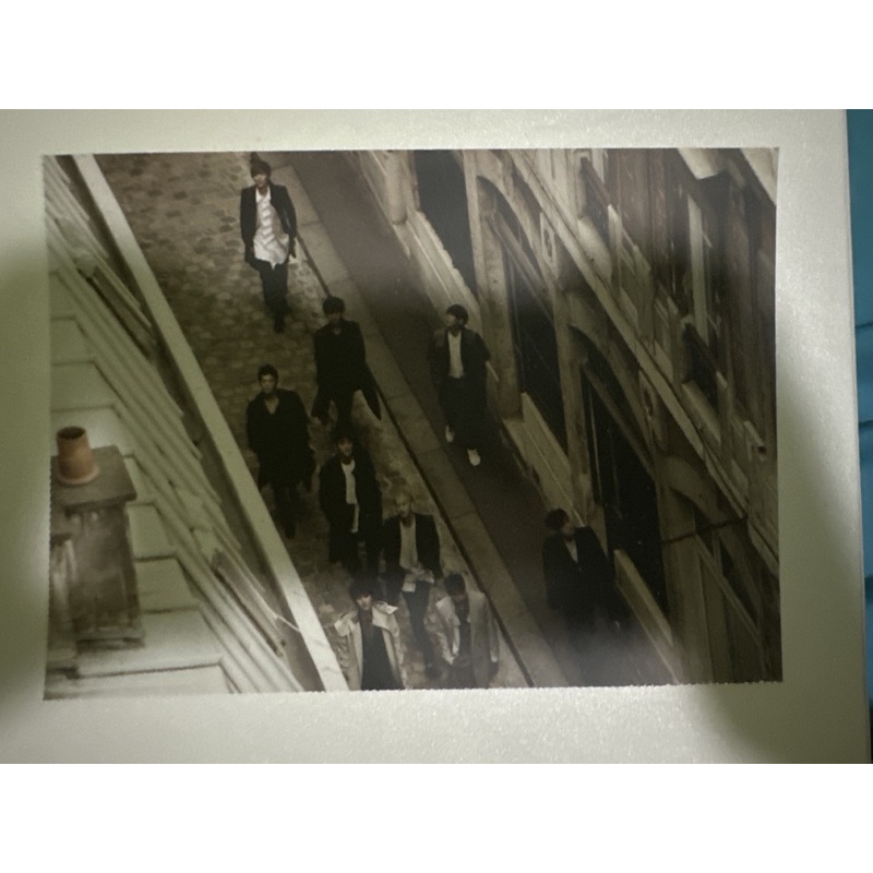 Postcard Super Junior Boys in City (Paris)